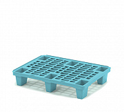 Легкий перфорированный пластиковый поддон на ножках 800х600х140 .02.116.65 