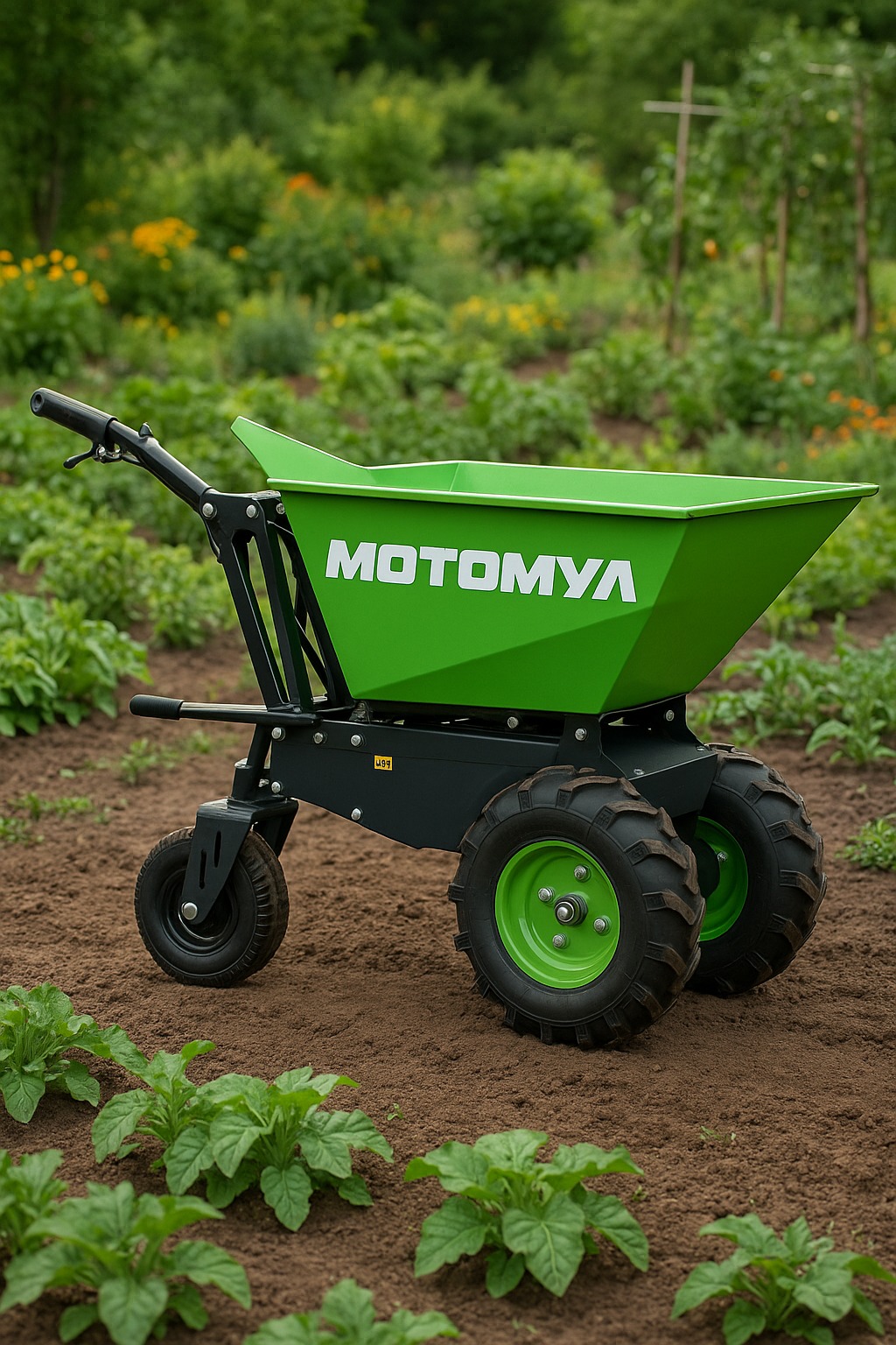 " Моторизированная тележка МТ – 300.6  (Двигатель HONDA)"